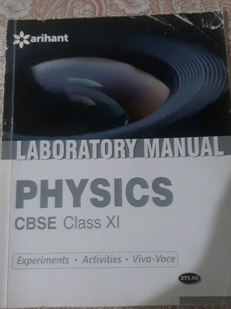 Laboratory Manual Physics Cbse Class 11