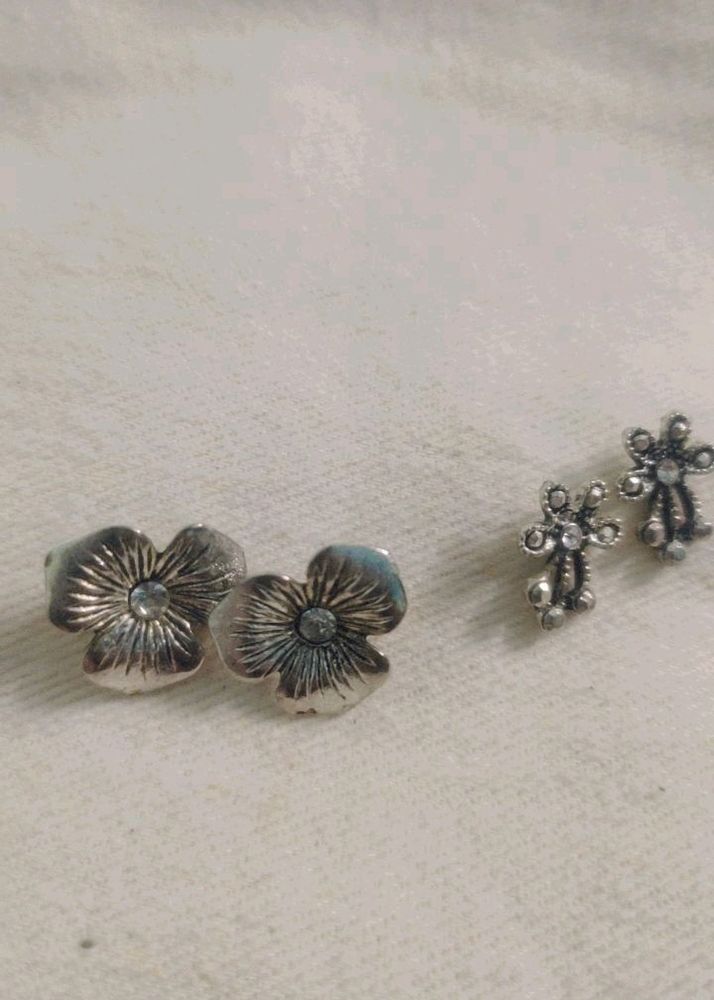 Korean Earings Studs Combo