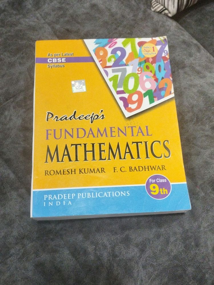 Pradeep's Fundamental Mathematics Book