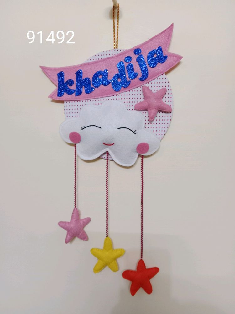 Baby Room Decoration Name Bunting