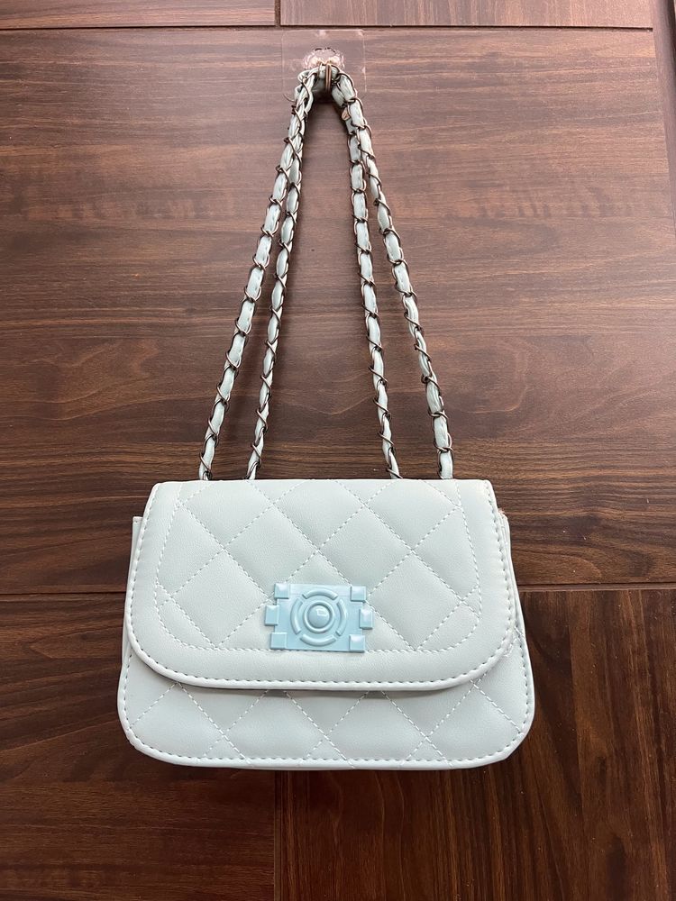 Blue Sling Bag