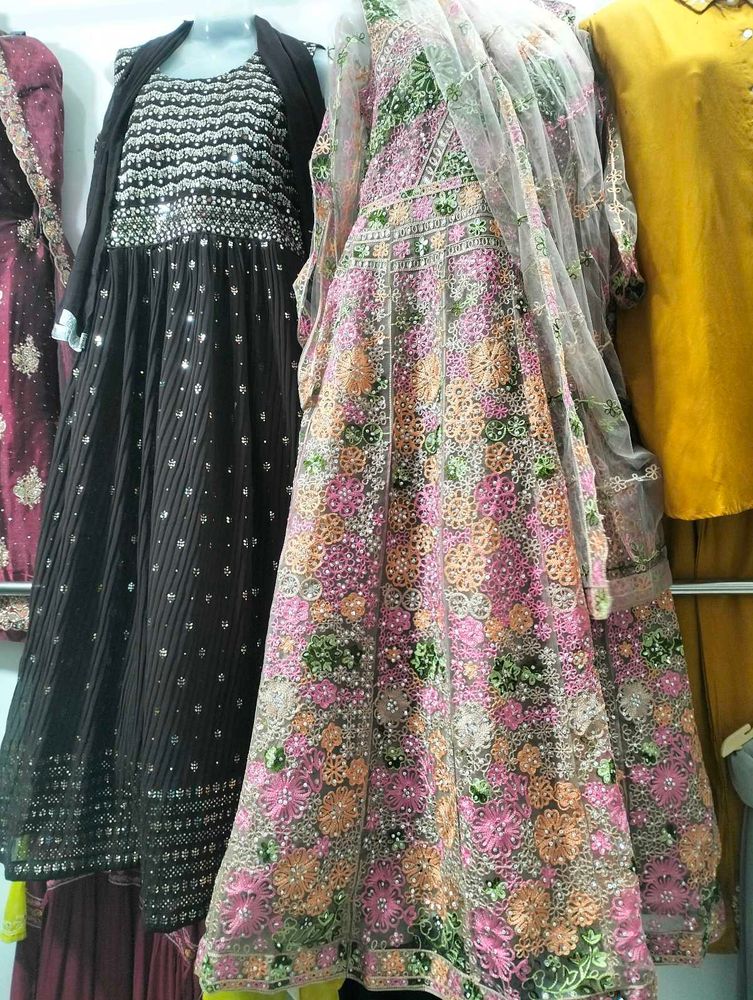 New Standard Pakistani Gown Dress Inpoted Dres