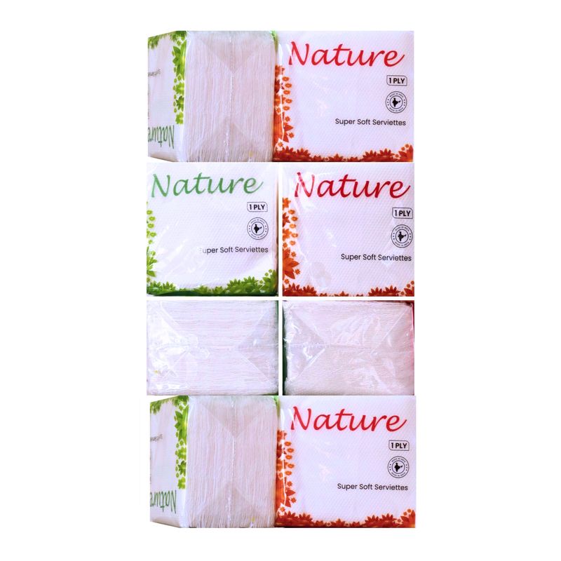 Nature Tissue Paper Super Soft Napkin Pack Of 8