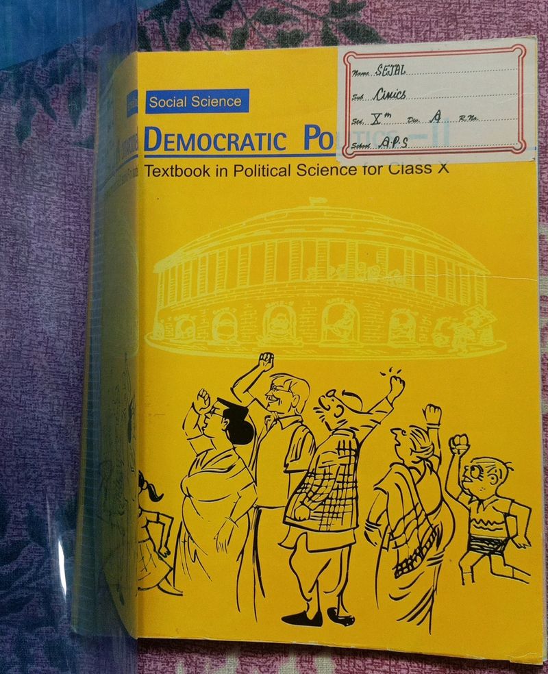 Ncert Civics Textbook 10th With Free Cover