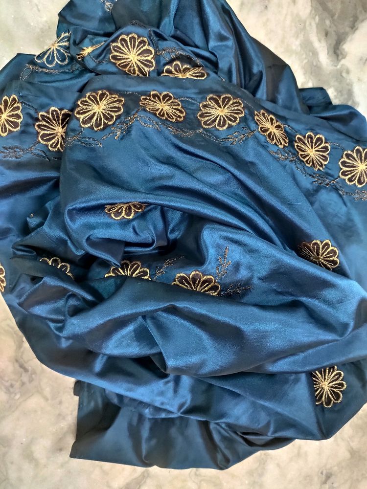 Sana Silk Neavy Blue Color Saree