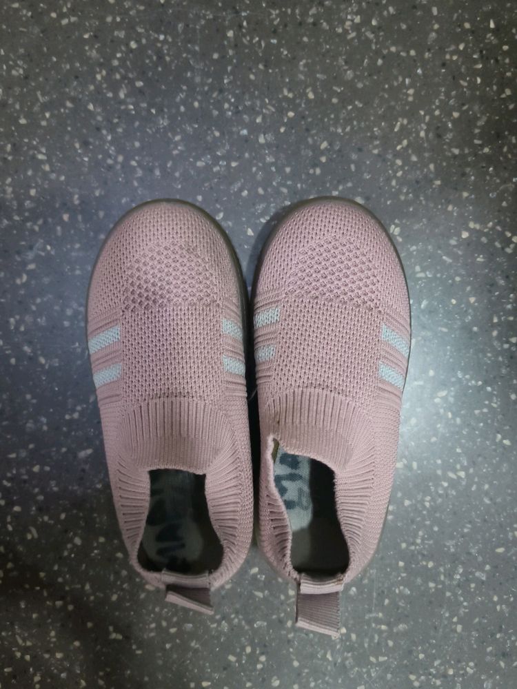 Pink Shoes For Girls - Size 7