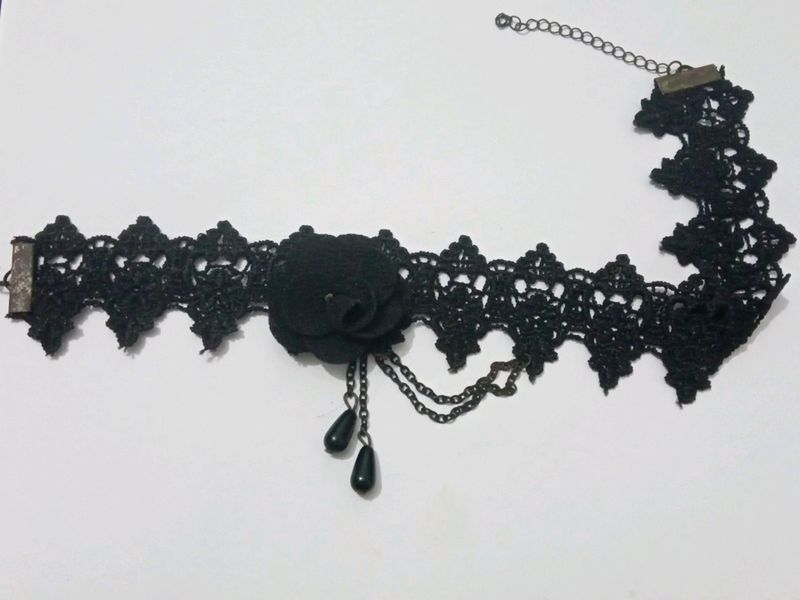 black Rose design choker