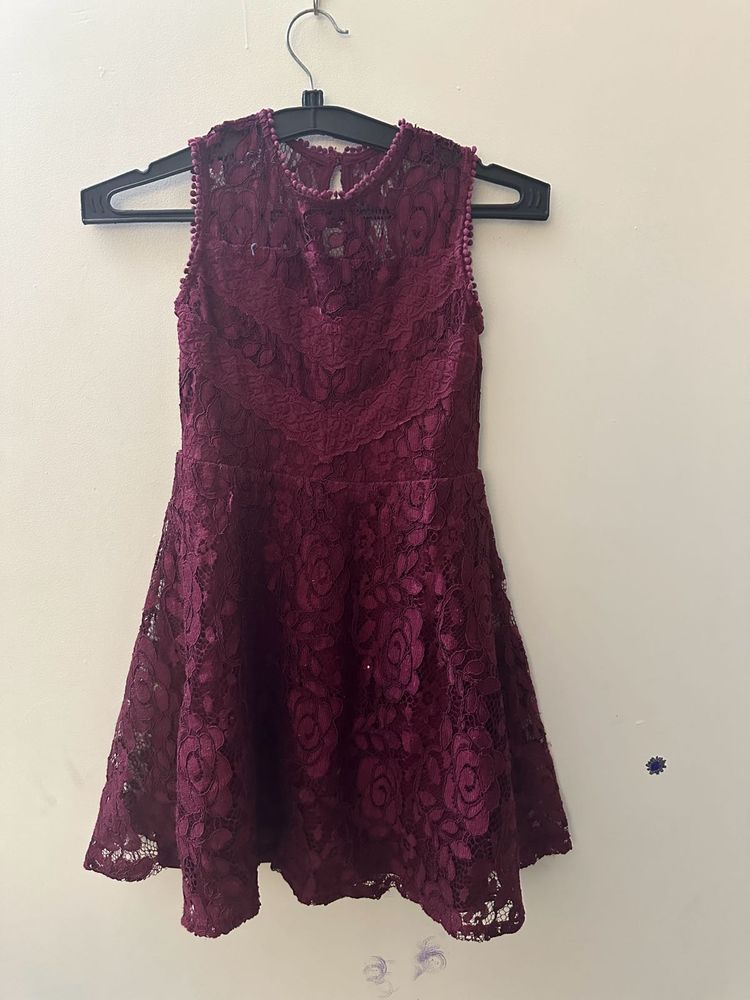 Purple Party Frock