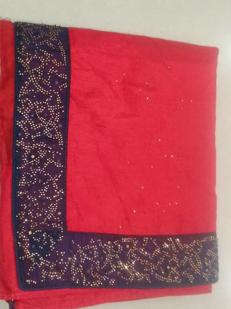 Silk Red Bridal Saree