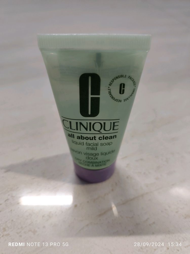 Clinique Liquid Facial Soap..