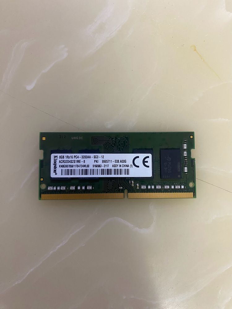 Kingston 8GB RAM For Laptop