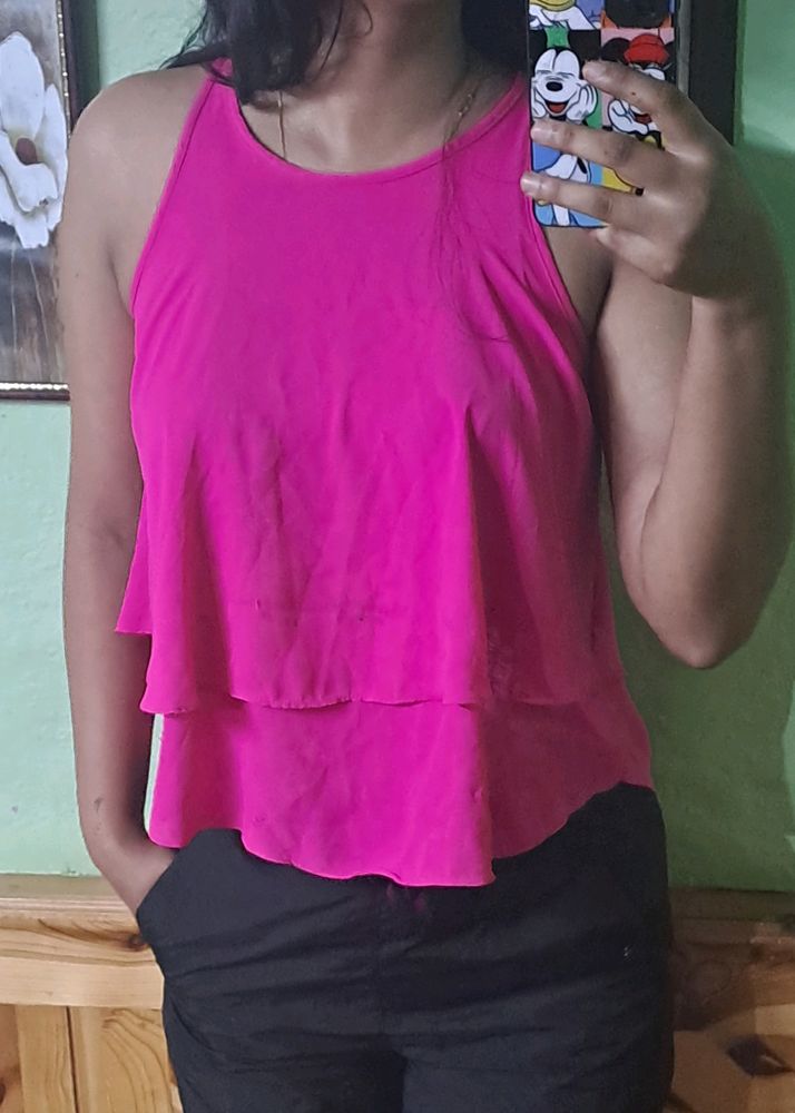 Neon Pink Tank Top