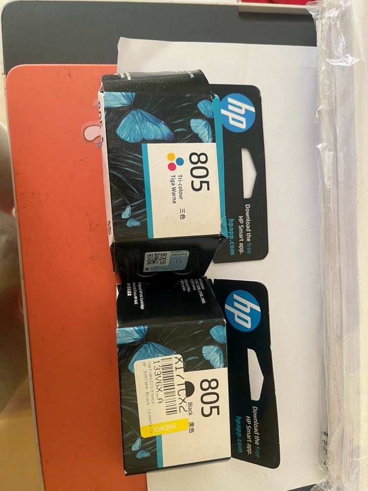 Hp 805 Cartridges Black And Multicolo