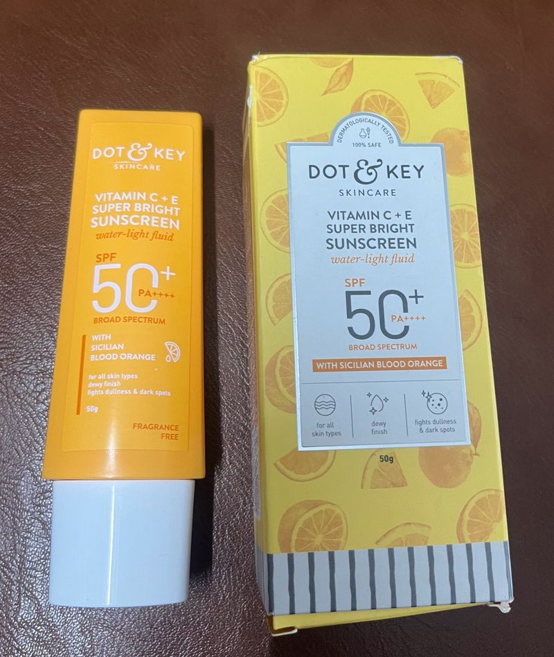 Dot & Key Vitamin C+E Super Bright Sunscreen SPF50