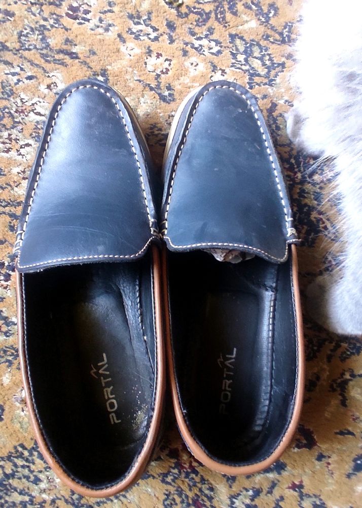 Leather Shoes, Wear Once,size 43