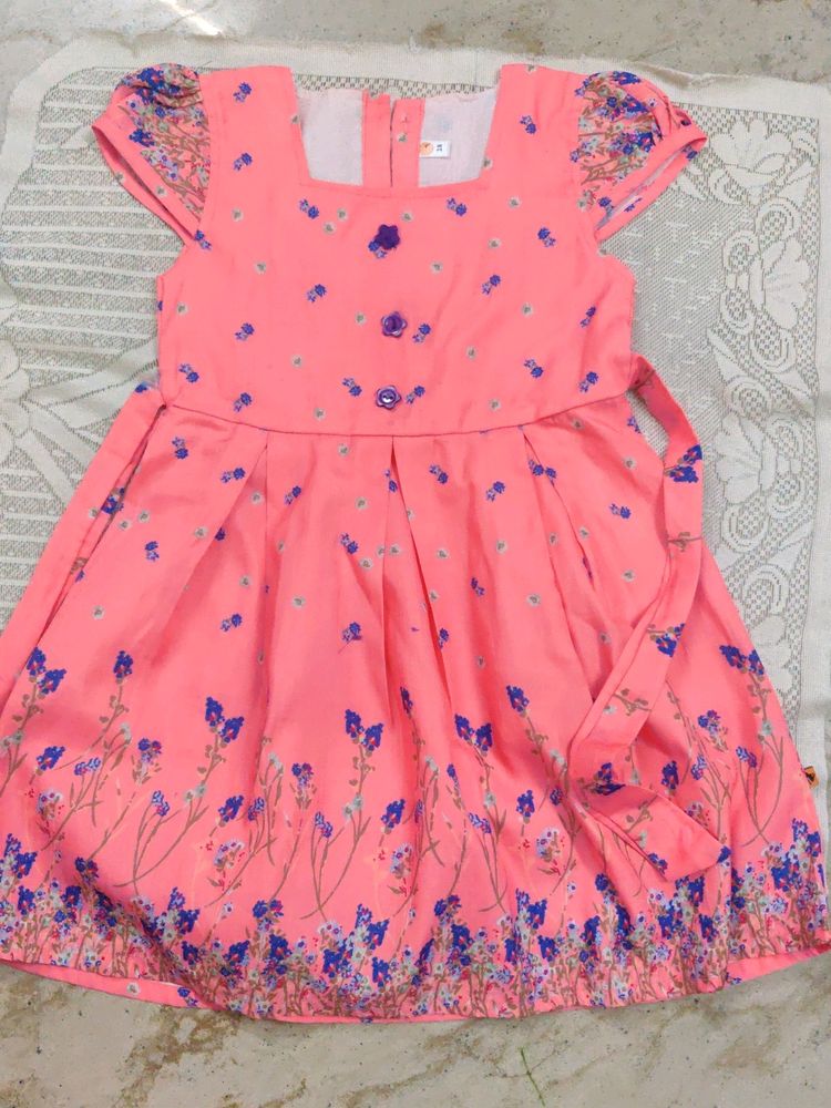 Frock For 2 To 4 Yrs