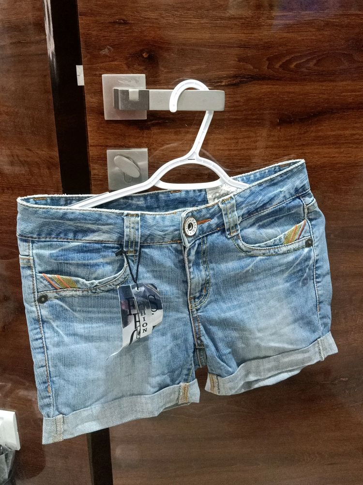 Withtag Denim Shorts 32 Waist Women