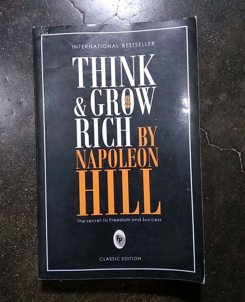 Think & Grow Rich By Napoleon Hill Book