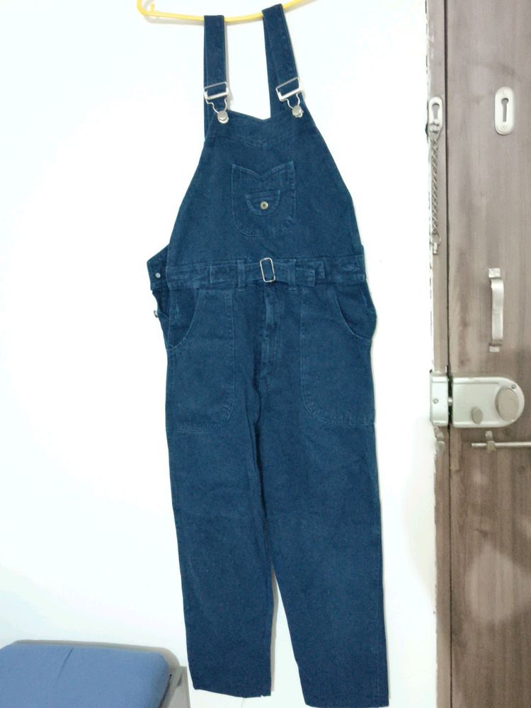 Dark Blue Denim Dungaree