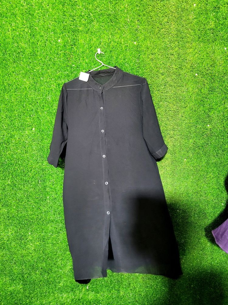 Black Long Shirt