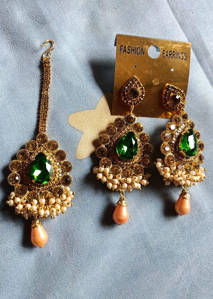 Earings And Mangtika