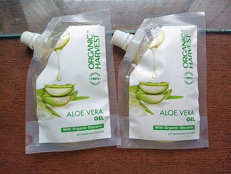 Organic Harvest Aloe Vera Gel 2 Pack