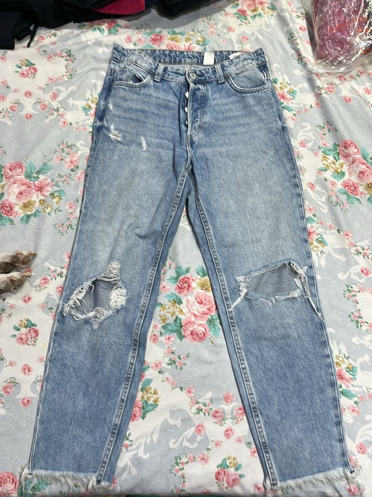 H&M Boyfriend low Waist &Denim