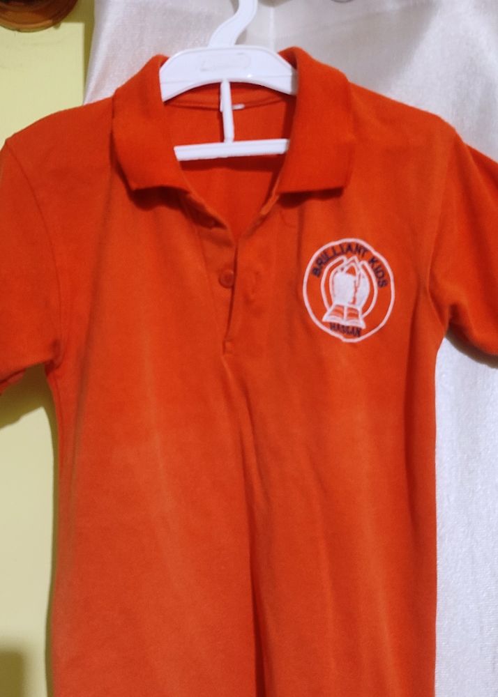 Orange Uniform Shirt