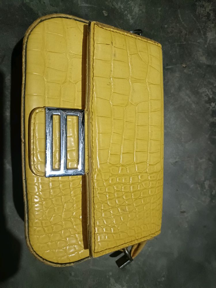 Yellow Sling Bag