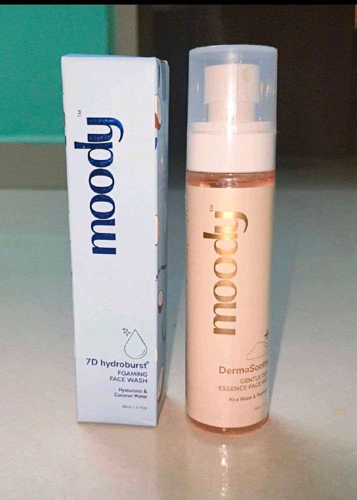 Facewash And Facemist From Moody