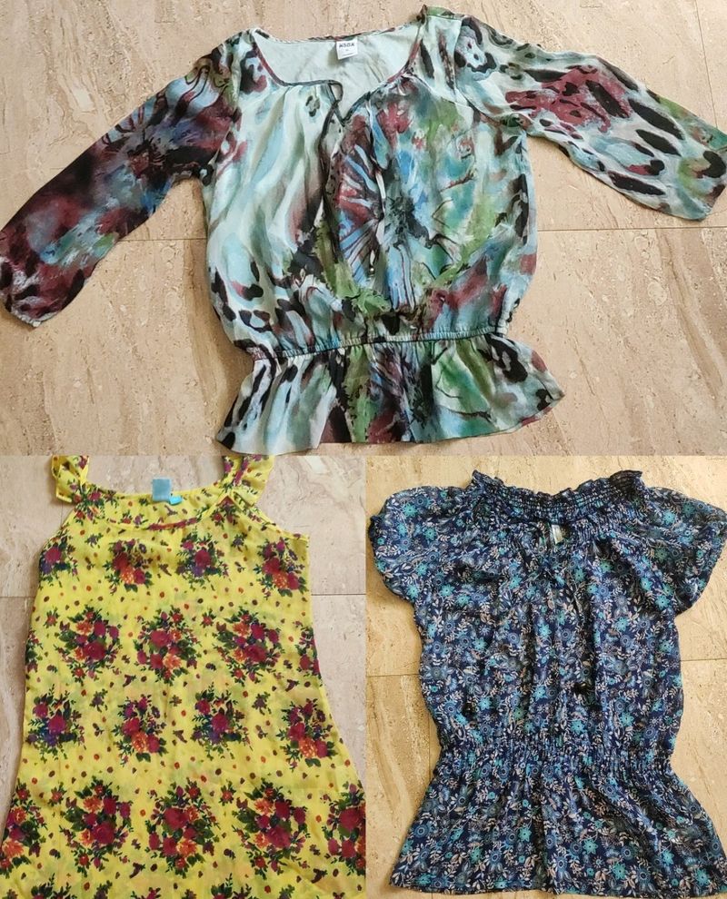 Three Tops Size -S