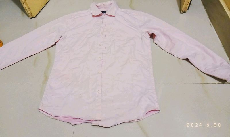 Light Pastel Pink Shirt.