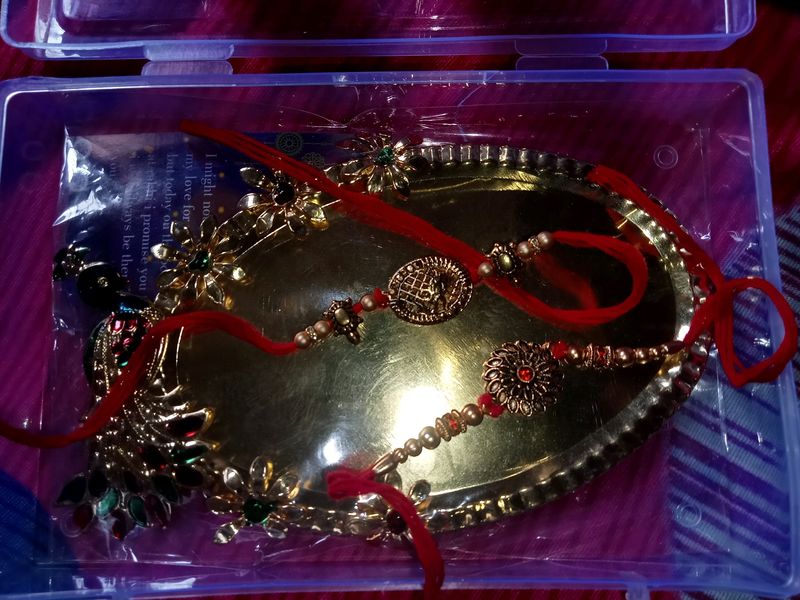 Rakhi Thali Set