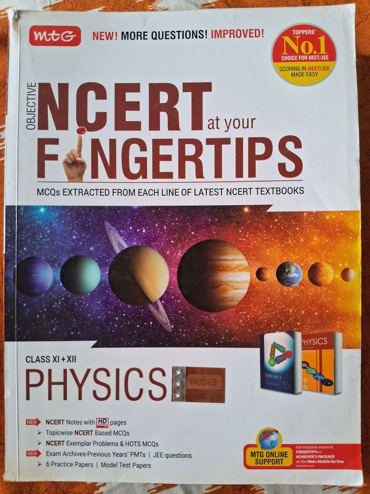 Mtg Ncert At Your Fingertips (physics)