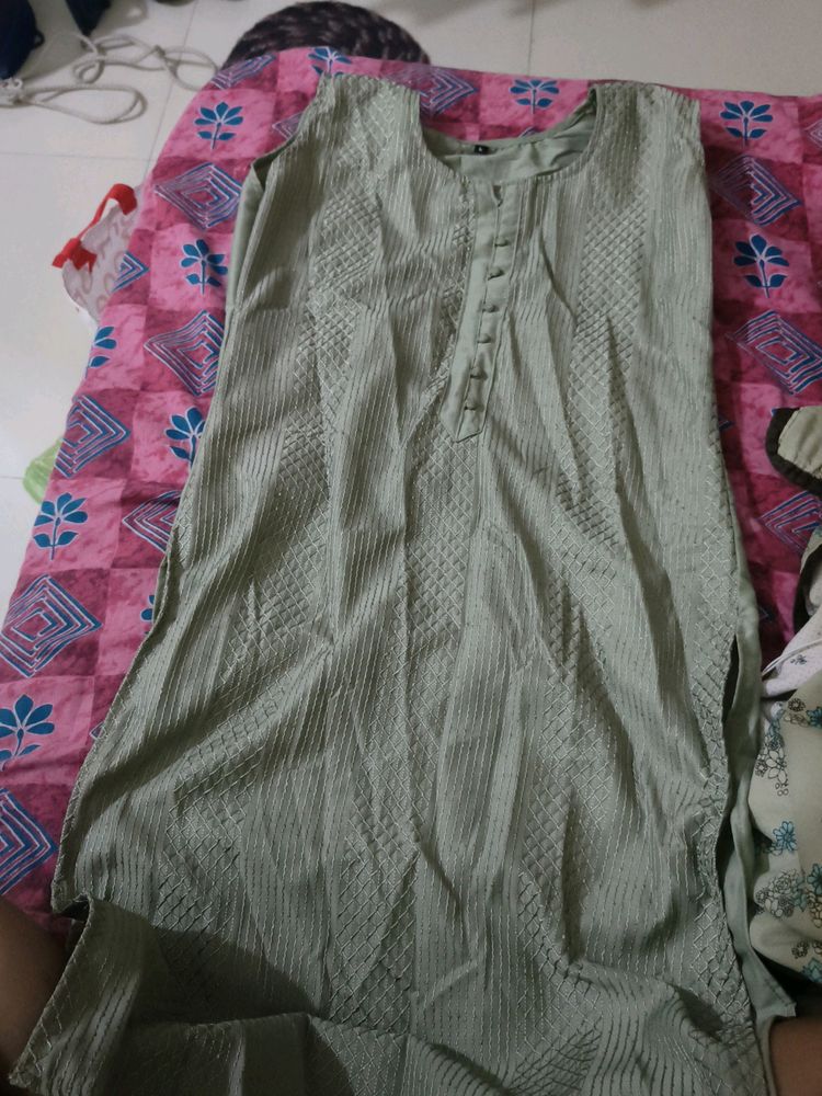 A Green Kurti