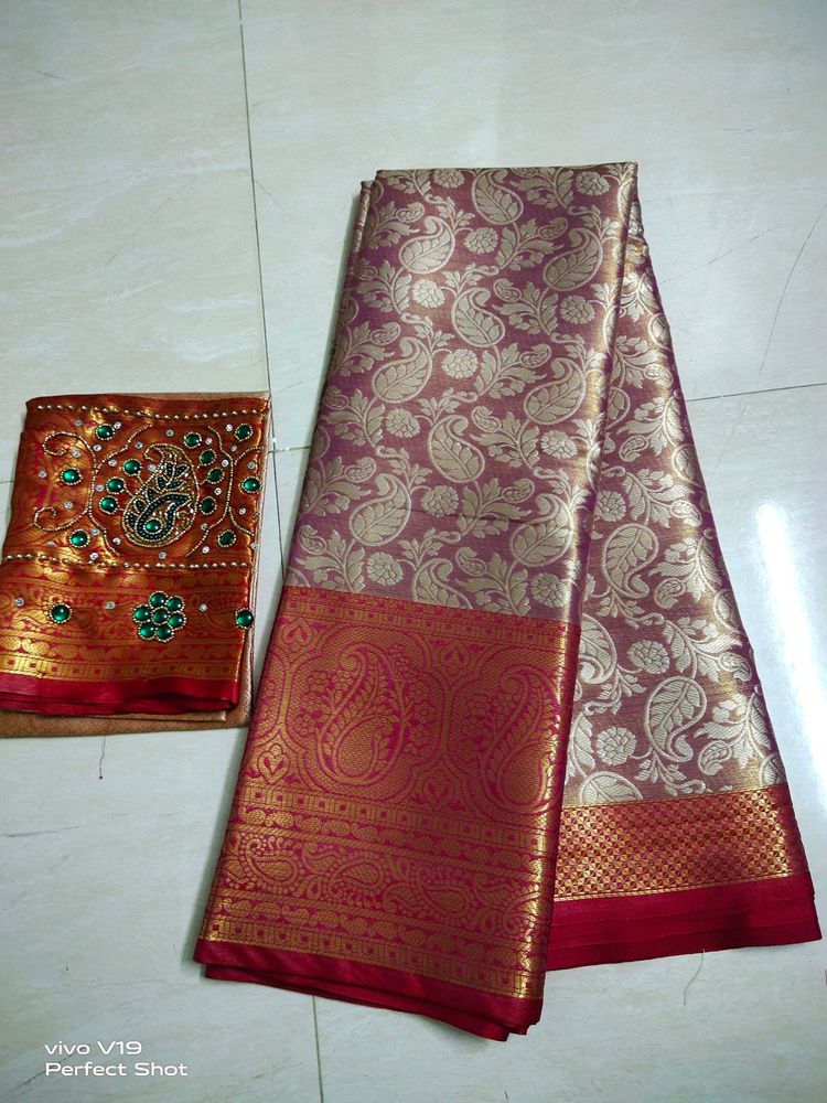 New Tissue Silk Saree