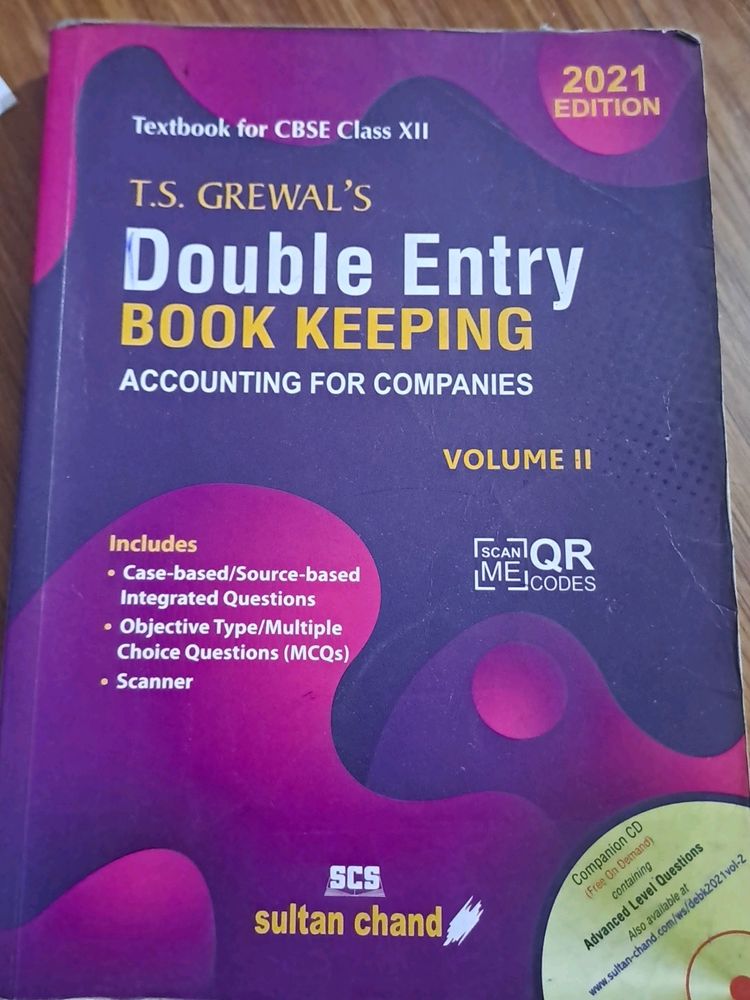 Class 12th Accounts Book , Volume - 2