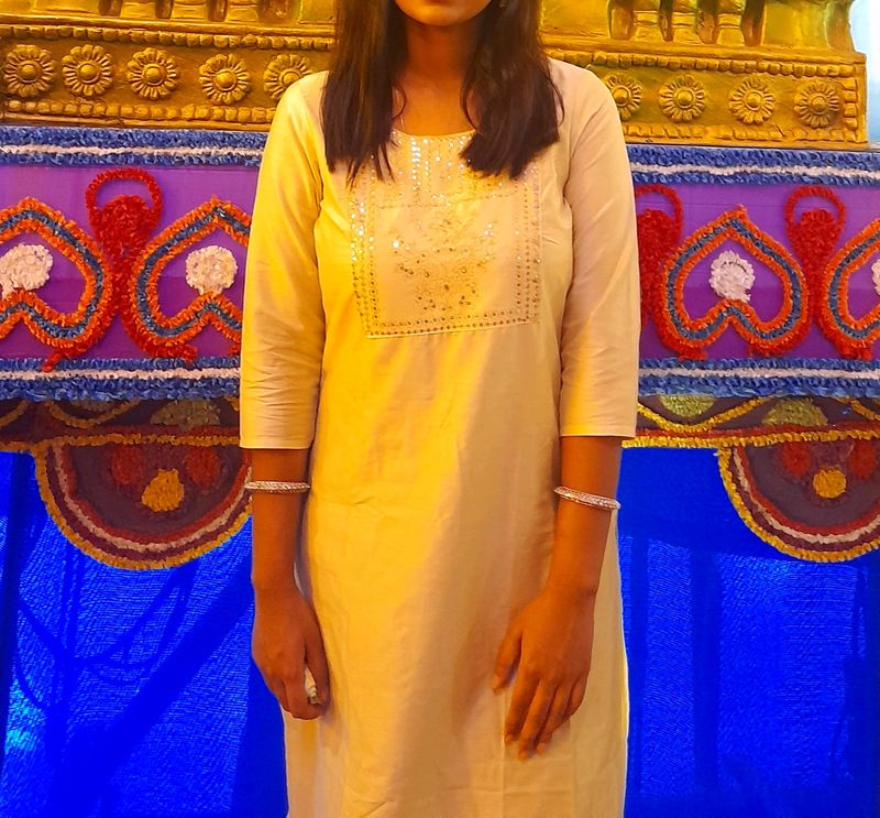 A Line Festive Kurti