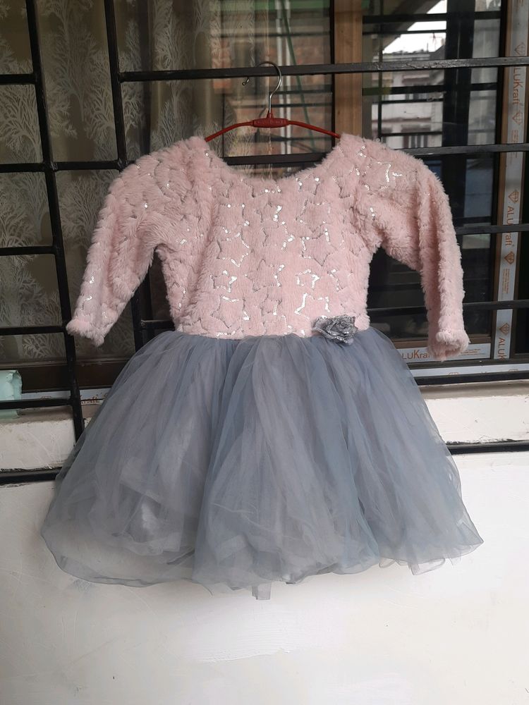 Party Wear Dress For Girl Kid