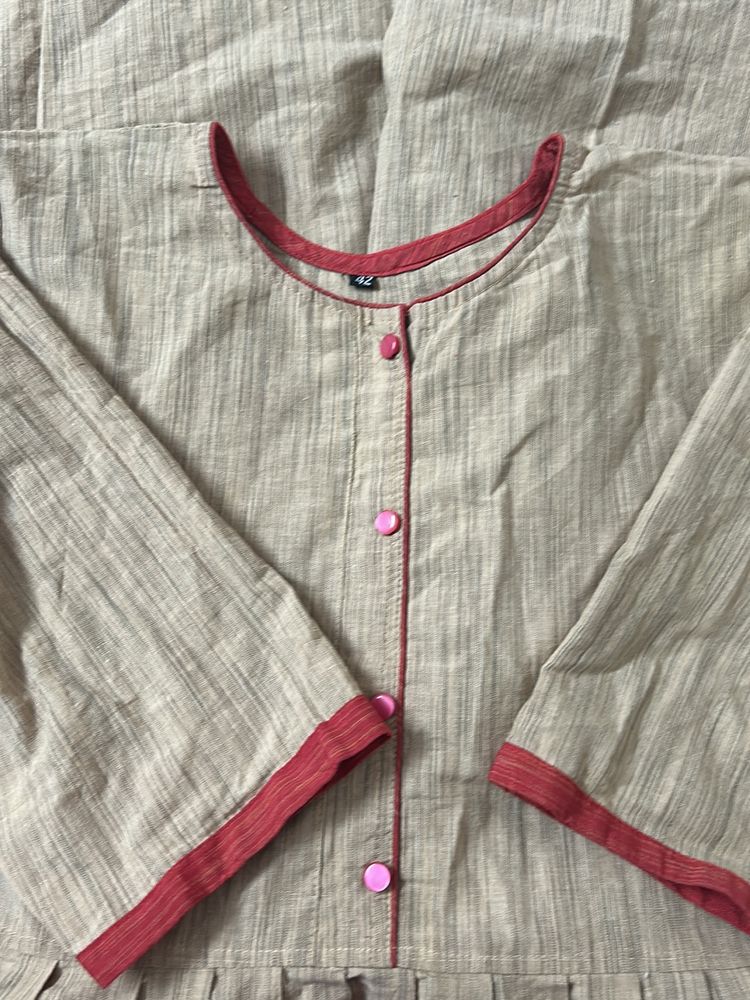 Pure Cotton Anarkali Kurta