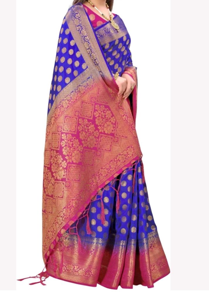 Brand New Saree Superb Quality With Running Bp