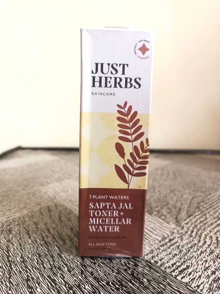 Just Herbs Toner + Micellar Water - 100 ML