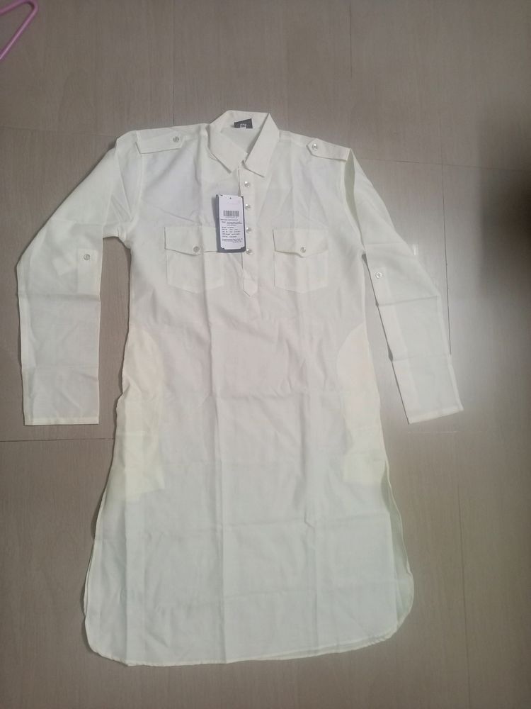 Pathani Off White Kurta