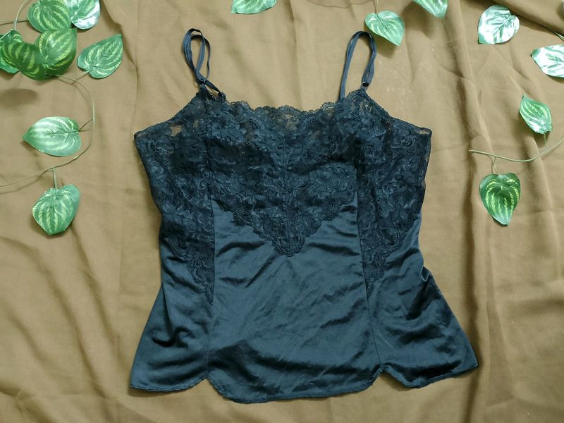 Black Cami Top.