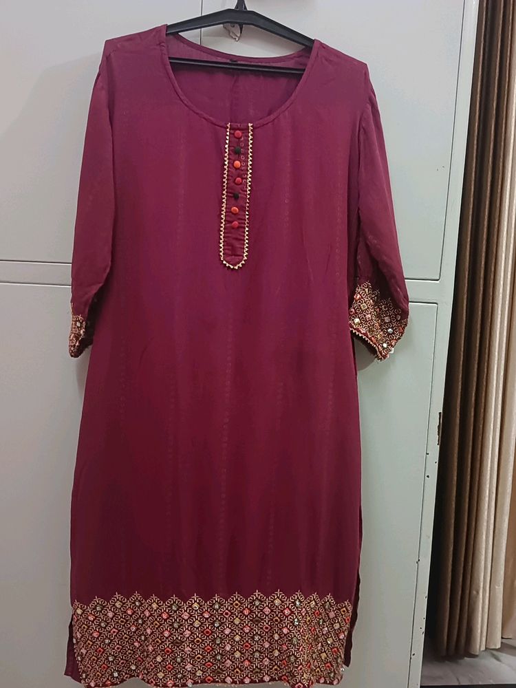 Women Kurti With Palazzo 😍