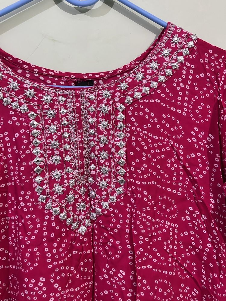 Chanderi Kurta