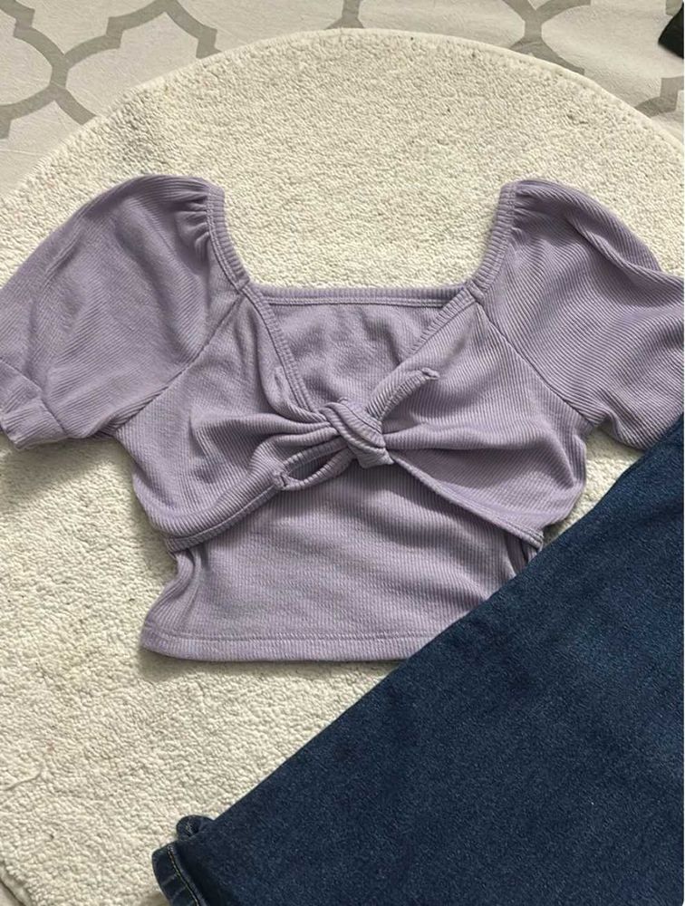 SSS Lavender Crop Top