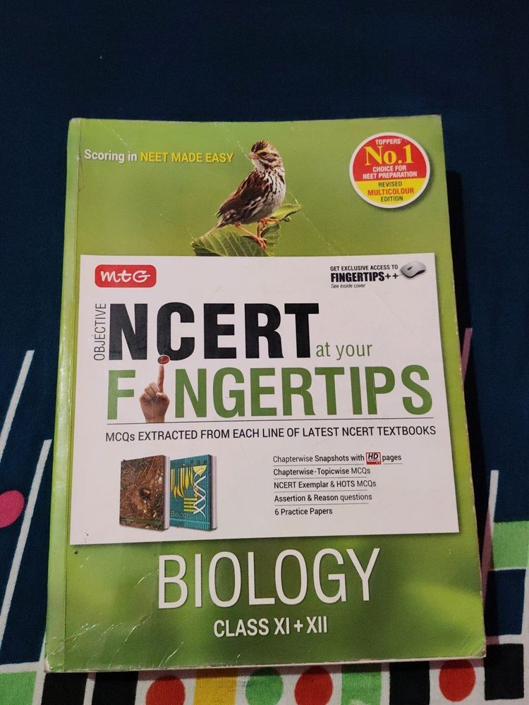 Ncert Fingertips For Neet Book