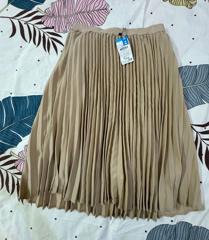 Accordion Pleated Skirt