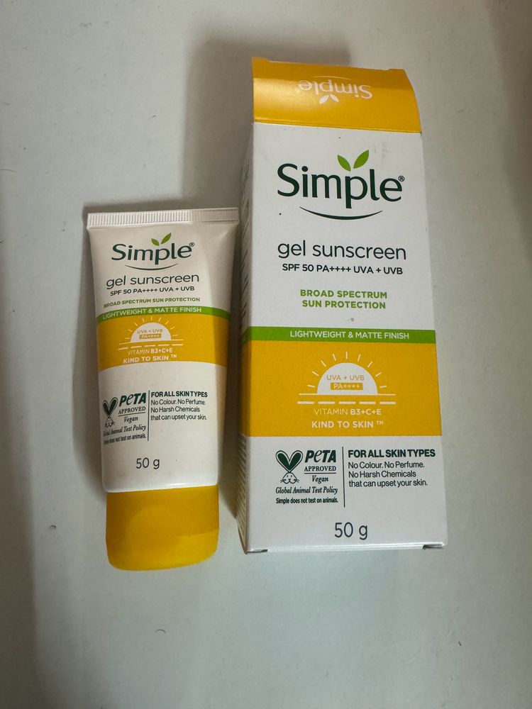 Simple Sunscreen